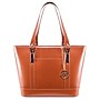McKlein Genuine Leather Tote Bag, Orange (97714)~#|#~m007052700_sc7