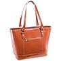 McKlein Genuine Leather Tote Bag, Orange (97714)~#|#~m007052702_sc7