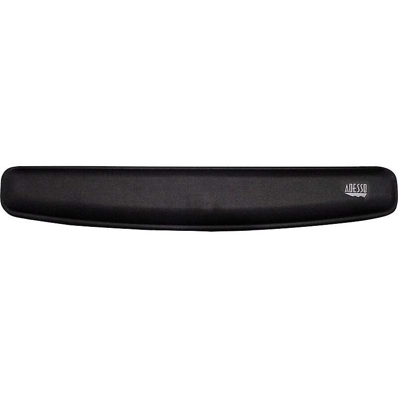 Adesso Non-Skid Memory Foam Keyboard Wrist Rest, Black (TRUFORM P300) image 1