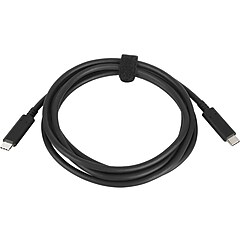 Lenovo 6.6' USB-C to USB-C Cable, Black (2QL683) | Staples
