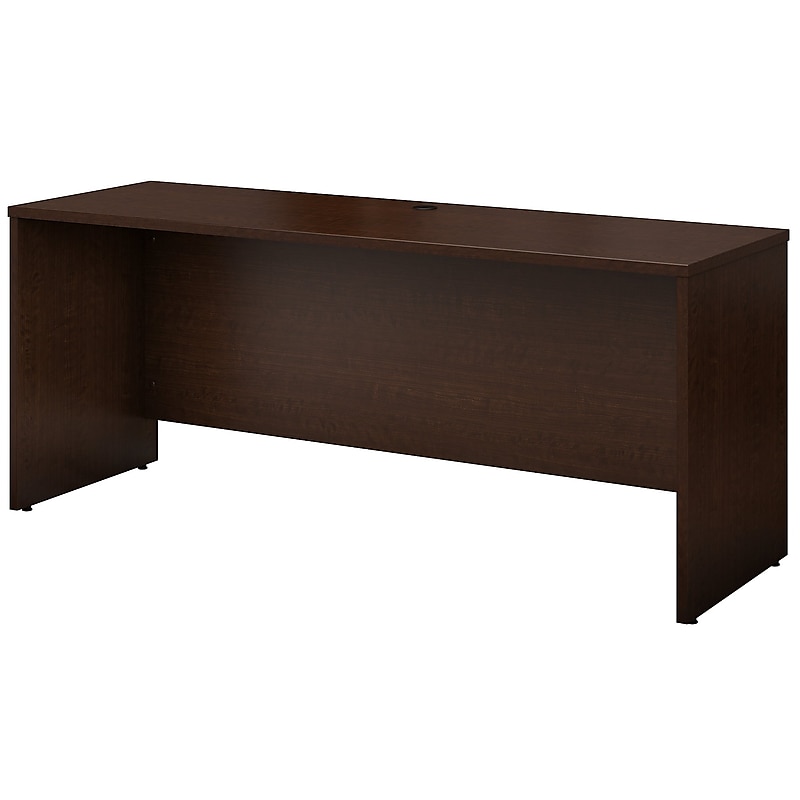 Bush Business Furniture Westfield 72"W Credenza Desk, Mocha Cherry (WC12926) image 1