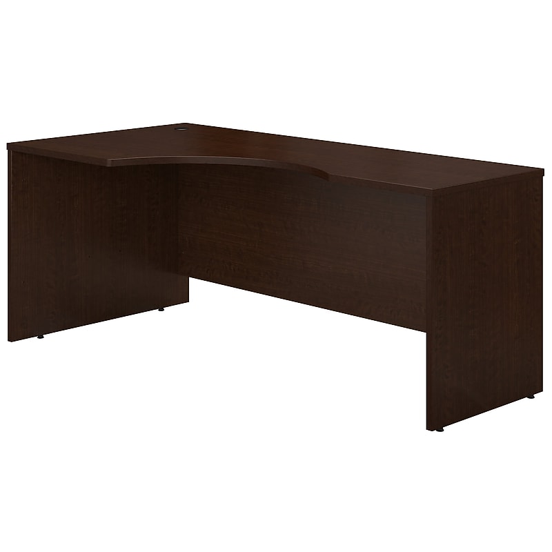 Bush Business Furniture Westfield 72"W Left Handed Corner Desk, Mocha Cherry (WC12932) image 1
