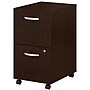 Bush Business Furniture Westfield 2-Drawer Mobile Vertical File Cabinet, Letter/Legal Size, Lockable, Mocha Cherry (WC12952)~#|#~m007060474_sc7