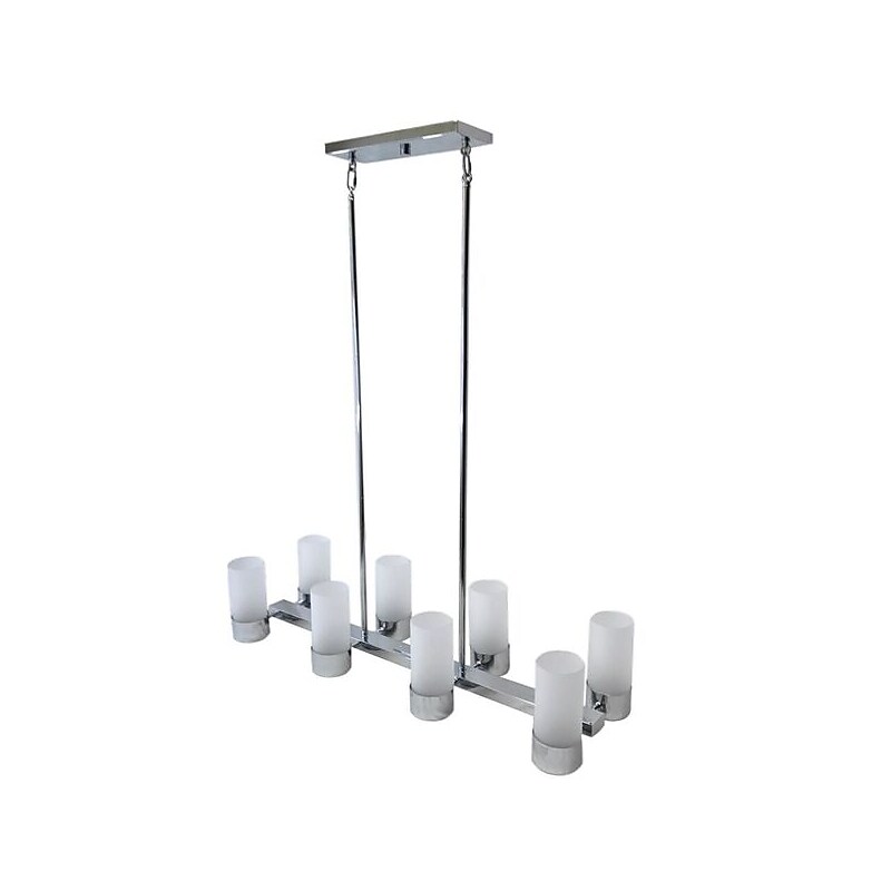 Thr3e Lighting LED Chandelier Lamp, Chrome (60/6461) image 1