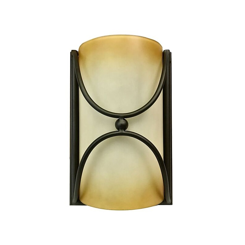 Thr3e Lighting LED Wall Sconce Lamp, Dark Bronze (60/6471) image 1