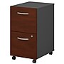 Bush Furniture Bush Series 2-Drawer Mobile Vertical File Cabinet, Letter/Legal Size, Lockable, Hansen Cherry (WC24452)~#|#~m007061330_sc7