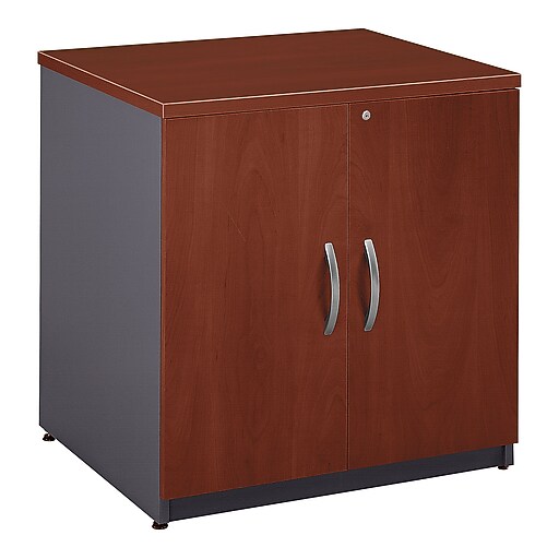 Bush Business Furniture Westfield 30W Storage Hansen Cherry