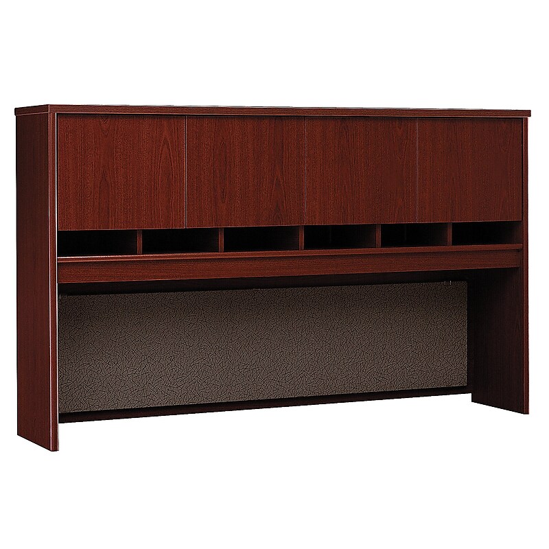 Bush Business Furniture Westfield 72"W Desktop Hutch, Mahogany (WC36777K) image 1