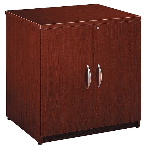 Shop Staples for Bush Business Westfield 30W Storage Cherry