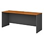 Bush Business Furniture Westfield 72"W Credenza Desk, Natural Cherry/Graphite Gray (WC72426)~#|#~m007061436_sc7