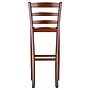 Winsome Wood Ladder Back Bar Stool, Antique Walnut, 2/Set (94249)~#|#~m007065583_sc7