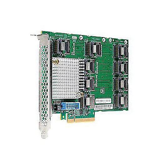 HP® 9Port PCI Express 3.0 x8 SAS Controller Expander Card, 12 GBps