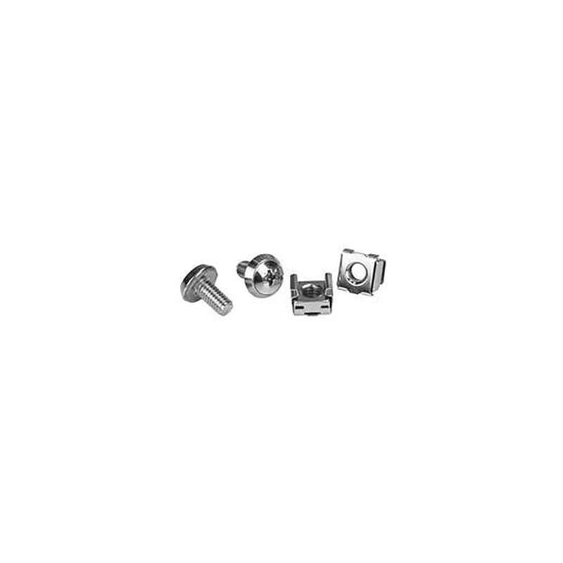 StarTech.com® Rack Screws and Cage Nuts, 20/Pack (CABSCRWM620) image 1