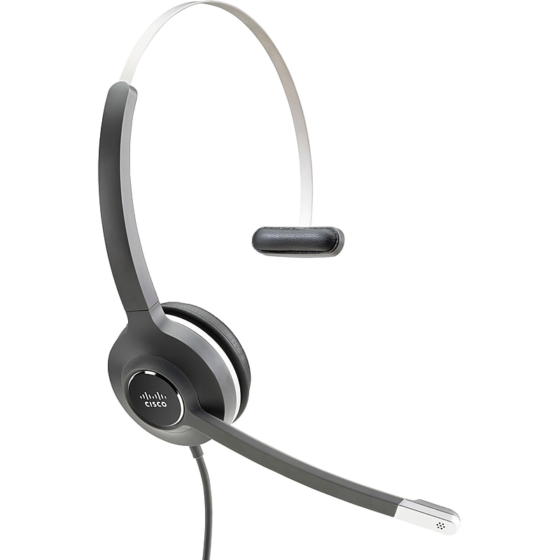 Cisco Headset 531 Wired Single with Quick Disconnect coiled RJ Headset Cable image 1