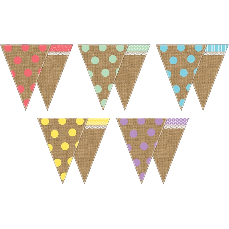 Shabby Chic Pennants image 1