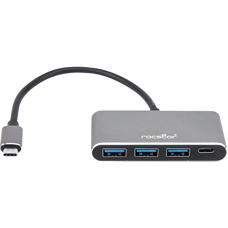 Rocstor 4-Port USB-C Hub (Y10A200-A1) image 1