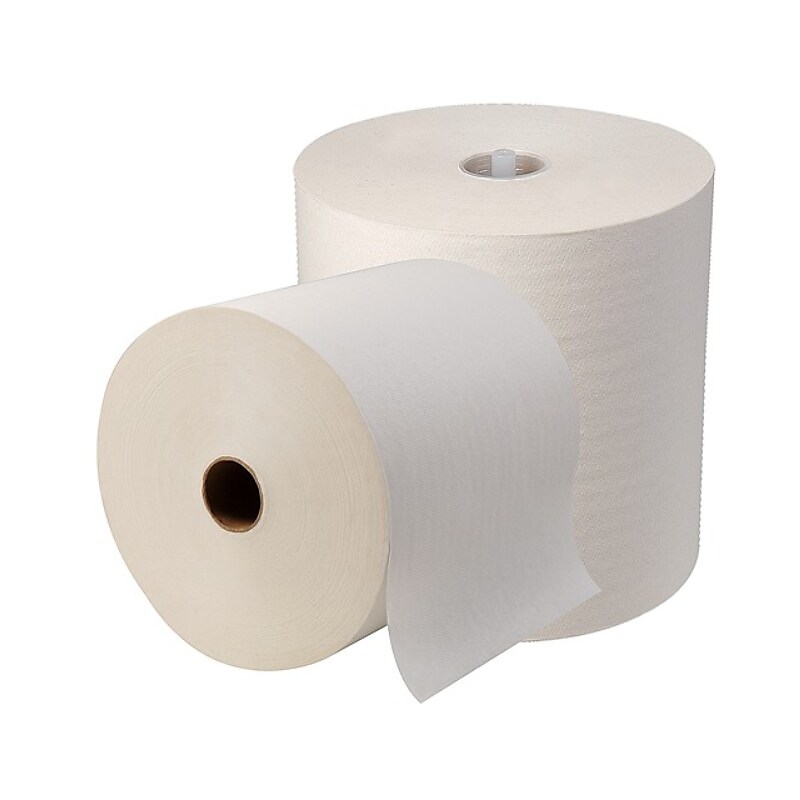 Sofpull Recycled Hardwound Paper Towel, 1-Ply, 1000 ft./Roll, 6 Rolls/Carton (26470) image 1