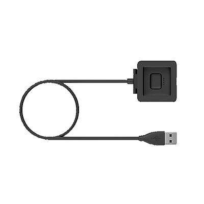 Fitbit 2.97' USB Type-A Male Charging Cable for Blaze Wireless Activity Trackers, Black (FB159RCC)
