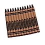 Crayola Bulk Crayons, Brown, 12/Box (52-0836-007)~#|#~m007093120_sc7
