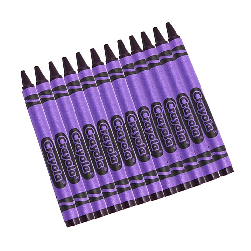 Crayola Bulk Crayons 12ct Violet (BIN520836040). Sold as a set of 12