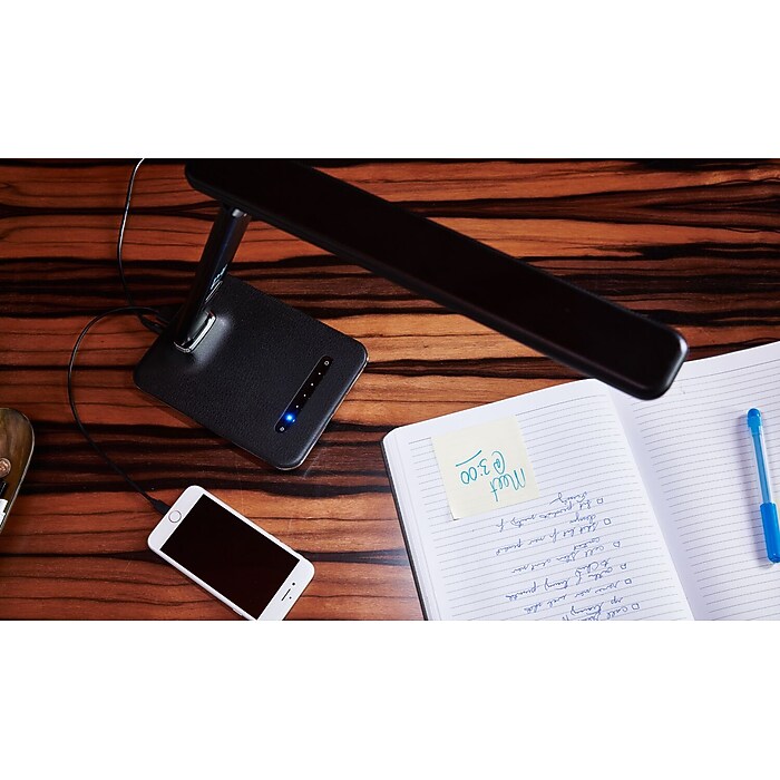 ◆睡眠shop◆ OttLite LED Wellness Series Renew Lamp, Black (F1DY8G59-SHPR