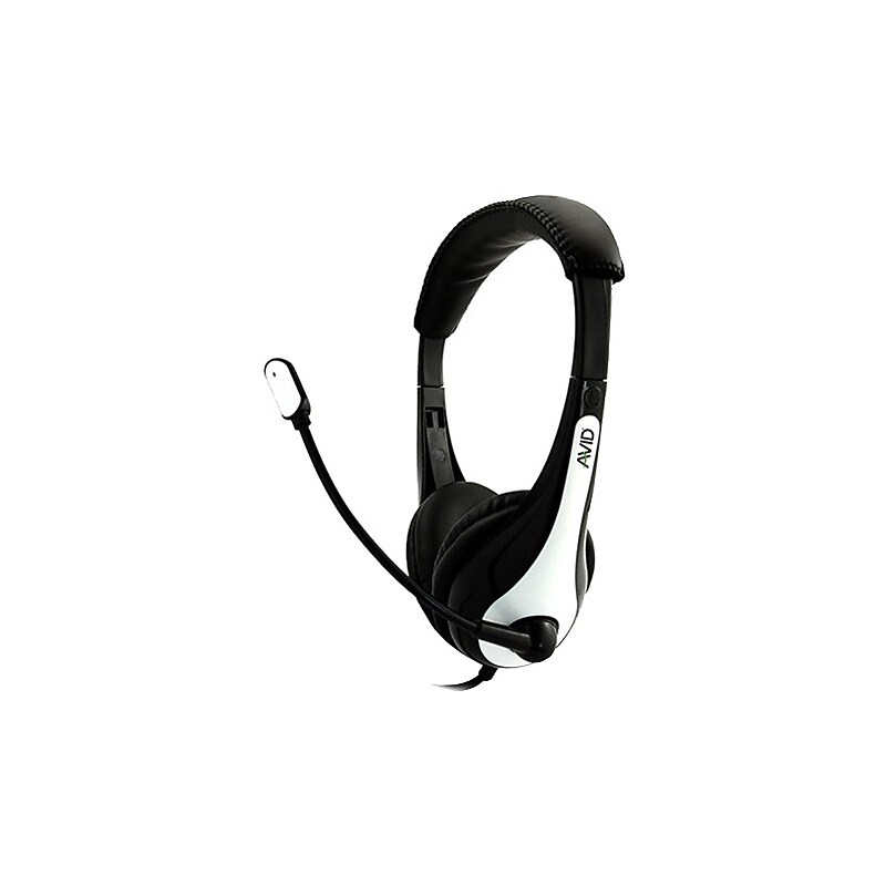 Avid AE-36 Stereo Headset, Over-the-Head, White (1EDU-AE36WH-ITE) image 1