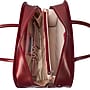 McKlein WILLOWBROOK Leather Briefcase, Laptop Compatible, Rolling, Red (94986)~#|#~m007104267_sc7