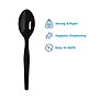 Dixie Ultra SmartStock Series-O Plastic Spoon Refills, Medium-Weight, Black, 960/Carton (SSS51)~#|#~m007106193_sc7