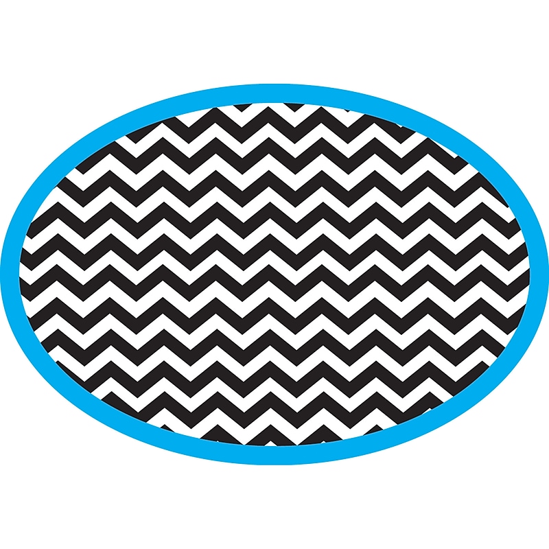 Ashley Magnetic Whiteboard Erasers, Chevron, 1 eraser (ASH10047) image 1
