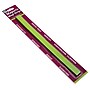 Ashley 3/4" x 12" Magnetic Magi-Strips, Lime Green, 12/Pack~#|#~m007107603_sc7