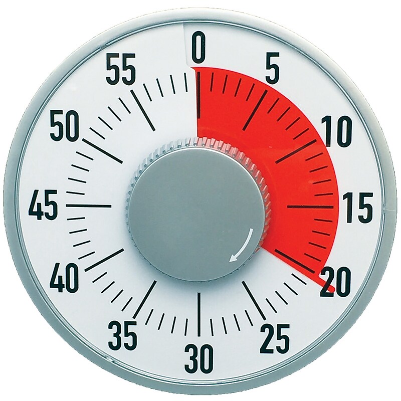 Ashley Productions Big Time To Go 6" Windup Timer (ASH50102) image 1