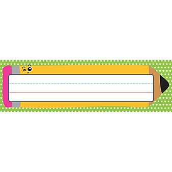 Carson-Dellosa School Tools Desk Plates, 36 Per Pack, Bundle of 6 Packs (CD-122132)