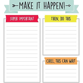 Aim High Notepad, 50 Sheets Per Pad (CD-151298)
