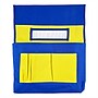 Carson Dellosa Canvas Chairback Buddy Storage Pocket Chart, Blue/Yellow (CD-158036)~#|#~m007109800_sc7