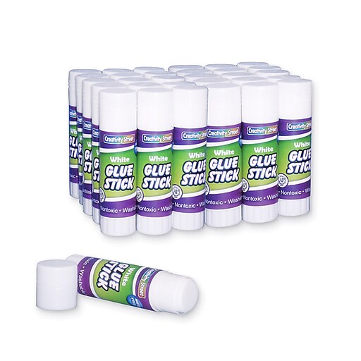 Chenille Kraft Washable Glue Sticks, .28 oz., 2/Pack (CK338330) Staples