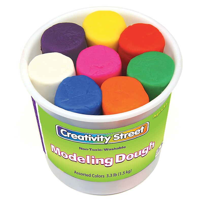 Creativity Street® Modeling Dough, Assorted Colors, 8/pack (CK-4095) image 1