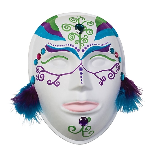 Chenille Craft® Paperboard Mask, 8", 10 EA/BD~#|#~m007111204_sc7