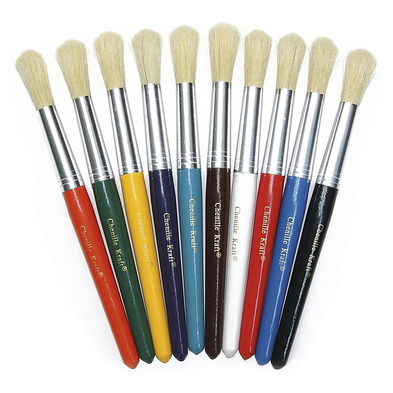 Chenille Kraft® Colossal Brush Assortment, Set of 10, Assorted Colors image 1