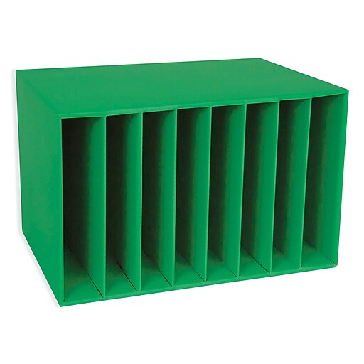 Pacon Classroom Keepers Literature Storage, Green (PAC001315) Staples