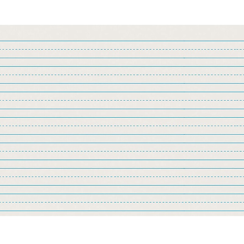 Pacon® Skip-A-Line Ruled Newsprint, ¾” Ruled, 11” x 8 ½”, 500 Sheets image 1