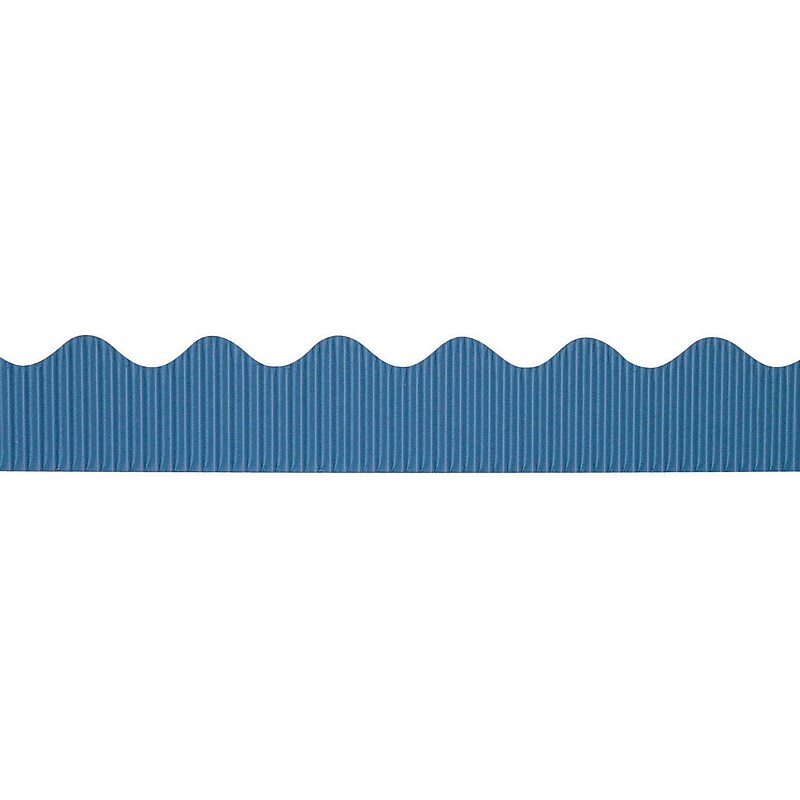 Pacon® Bordette® Scalloped Decorative Border, Rich Blue (37186) image 1