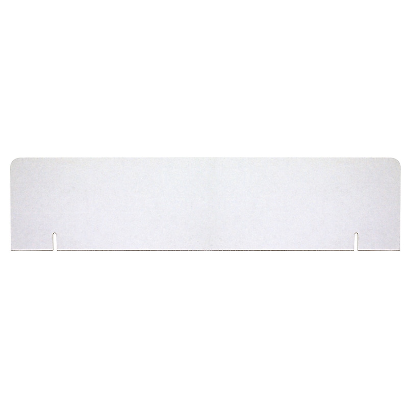 Pacon 9.5" x 36" Presentation Board Header, White (PAC3761) image 1