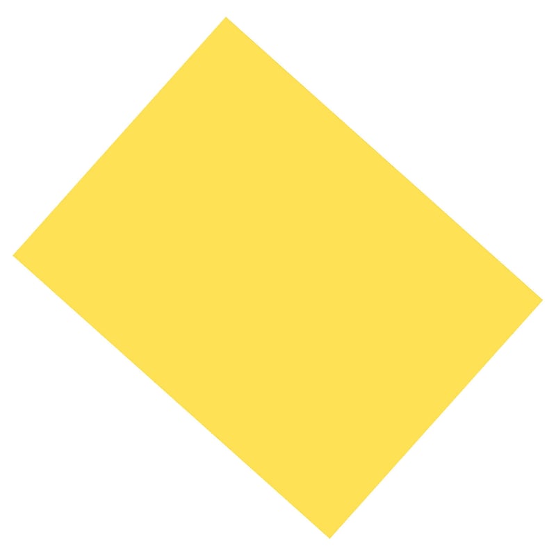Pacon Cardstock Poster Board, 22" x 28", Yellow, 25/Pack (PAC53831) image 1