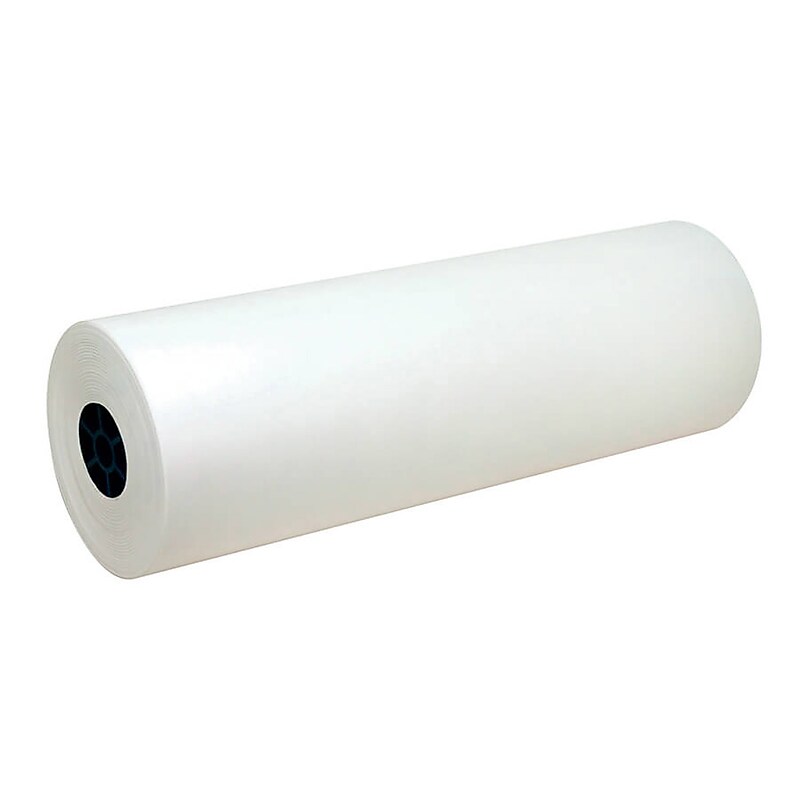 Pacon Kraft Paper Roll, 24" x 1000', White (PAC5624) image 1