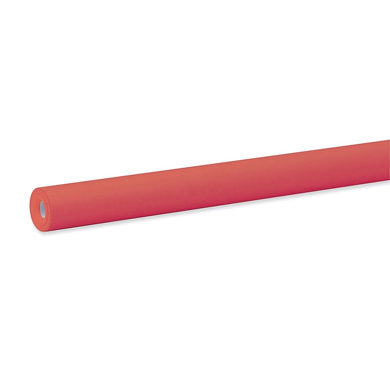 Pacon Fadeless Bulletin Board Art Paper Roll, 48" x 12', Flame Red, 4 Rolls/Carton (PAC57038) image 1