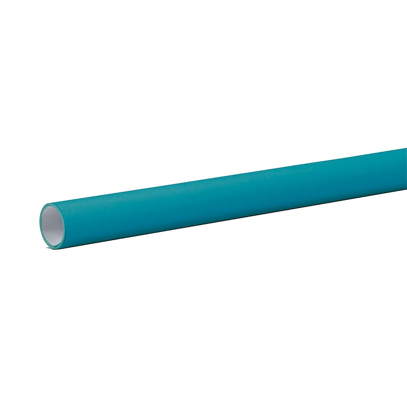 Pacon Fadeless Bulletin Board Art Paper Roll, 48" x 12', Azure Blue, Pack of 4 (PAC57168) image 1