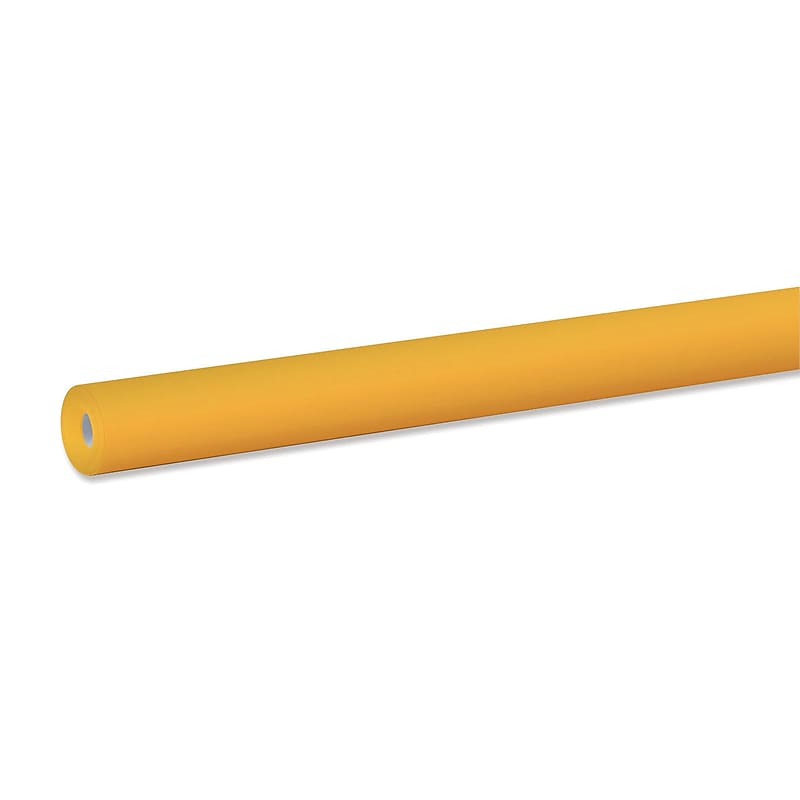PACON CORPORATION Fadeless 48" x 12' Paper Rolls, Sunset Gold (PAC57888) image 1
