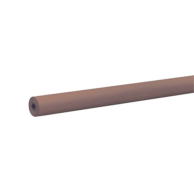 Pacon Rainbow Colored Kraft Paper Roll, 36" x 100', Brown (PAC66021) image 1