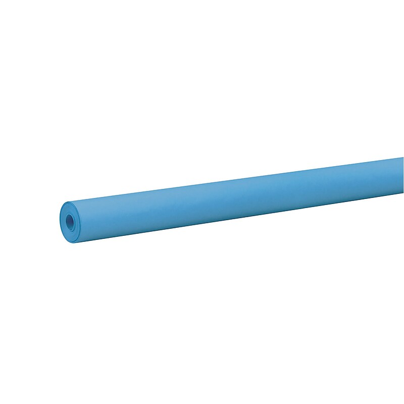 Pacon Rainbow Colored Kraft Duo-Finish Paper Roll, 36" x 100', Brite Blue (PAC66171) image 1