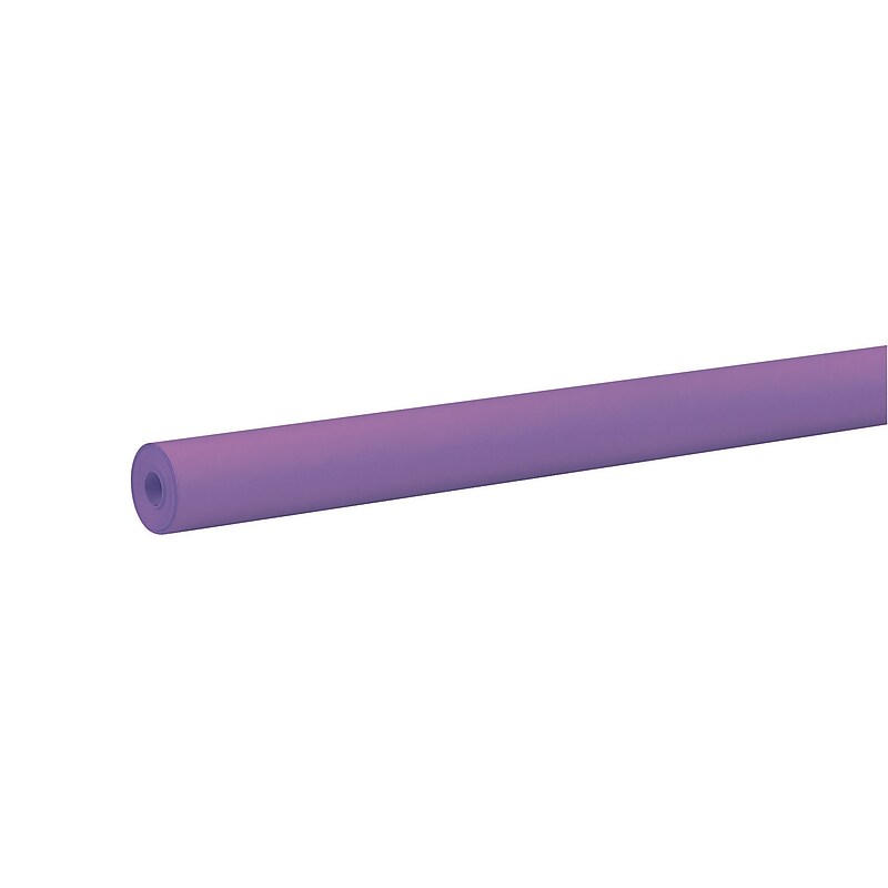 Pacon Rainbow Colored Kraft Duo-Finish Paper Roll, 36" x 100', Purple (PAC66331) image 1
